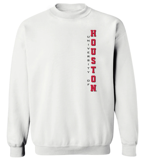 Vert University Of Houston Cougars Crewneck Sweatshirt