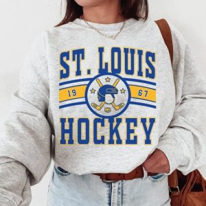 Vintage 80s St. Louis Blues Hockey Sweatshirt