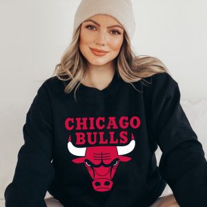 Vintage 90s Chicago Bulls Logo NBA Sweatshirt