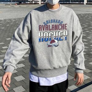 Vintage 90s Colorado Avalanche Hockey Western Conference Championship T-shirt