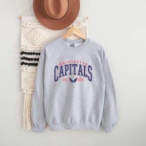 Vintage 90s Washington Capitals Hockey Sweatshirt