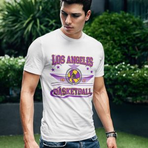 Vintage Basketball Los Angeles Laker T-Shirt For Fans