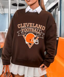 Vintage Cleveland Browns Crewneck For Mens amp Womens 1