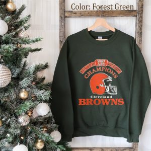 Vintage Cleveland Browns Dawg Pound Football Fan Gear Apparel Crewneck Sweatshirt