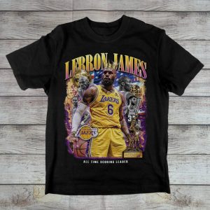 Vintage King Lebron James Los Angeles Lakers Shirt