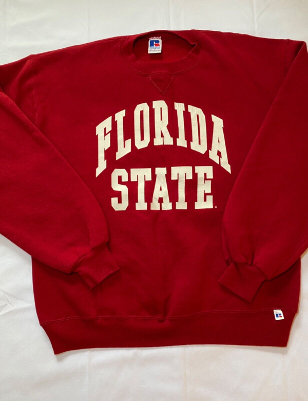 Vintage NCAA Florida State Seminoles Crewneck Sweatshirt 90s FSU