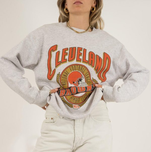 Vintage NFL Cleveland Browns Sweatshirt For Men Women