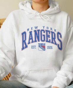 Vintage New York Rangers Hockey Logo Unisex Crewneck Sweatshirt 1 Vintage New York Rangers Hockey Logo Unisex Crewneck Sweatshirt 2