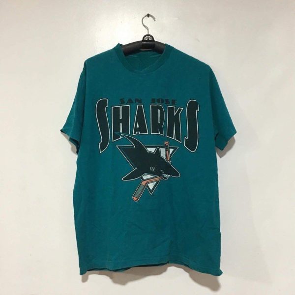 Vintage San Jose Sharks Shirt Fan Gift