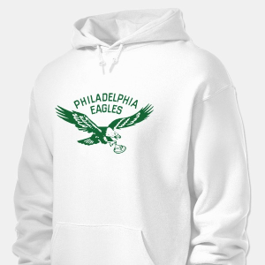 Vintage Style 1948 Philadelphia Eagles Football Artwork Unisex Hoodie