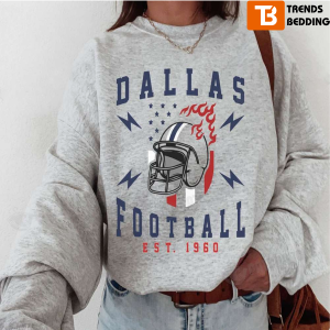 Vintage Style Dallas Cowboys Football Sweatshirt Gifts For Fans