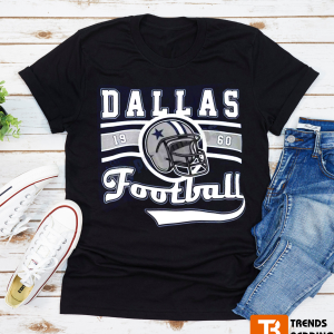 Vintage Style Dallas Cowboys Football T-Shirt Fan Gift