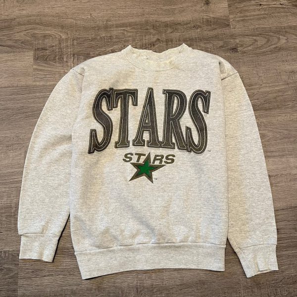 Vintage Style Dallas Hockey Embroidered Sweatshirt