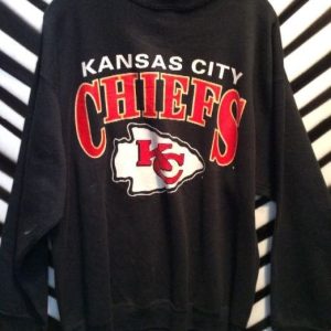 Vintage Style Kansas City Chiefs Football Crewneck Sweatshirt