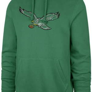 Vintage Style Philadelphia Eagles Football Throwback Hoodie