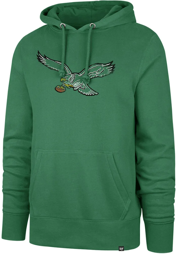 Vintage Style Philadelphia Eagles Football Throwback Hoodie