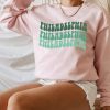 Vintage Style Philadelphia Football Game Day Crewneck Sweatshirt