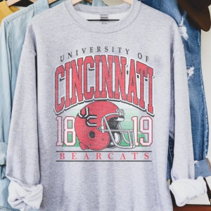 Vintage University Of Cincinnati Bearcats 1819 Crewneck Sweatshirt