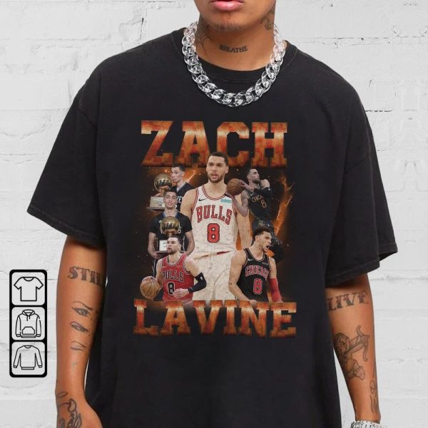 Vintage Zach Lavine Graphic Tee Basketball Unisex T-Shirt