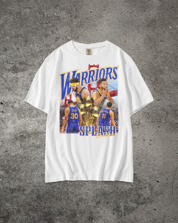 Warriors Splash Brothers Vintage Bootleg Rap Shirt