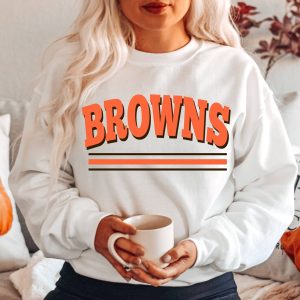 Vintage discount browns sweatshirt