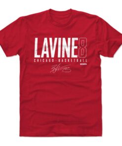 Zach LaVine Men's Cotton T-Shirt 1 Zach LaVine Mens Cotton T Shirt 2