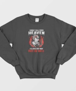 I Don't Fall From Heaven Goku Sweatshirt 1