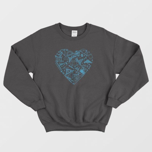 I Heart Math Sweatshirt