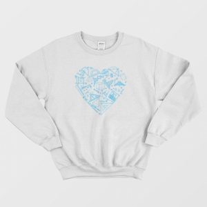 I Heart Math Sweatshirt 3