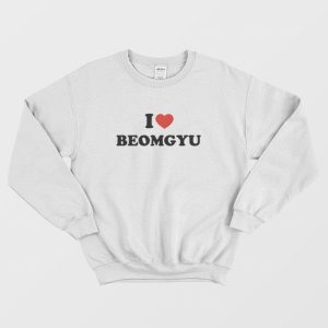 I Love Beomgyu Txt Sweatshirt