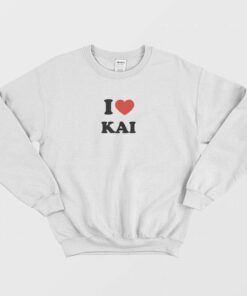 I Love Kai Txt Sweatshirt 2