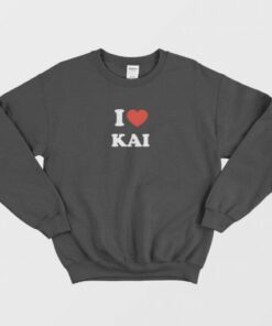 I Love Kai Txt Sweatshirt 3
