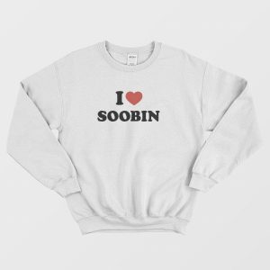 I Love Soobin Txt Sweatshirt