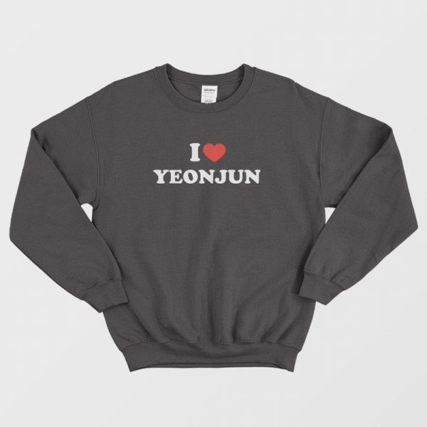 I Love Yeonjun Txt Sweatshirt