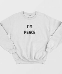 Im Peace Couple Matching Sweatshirt 3