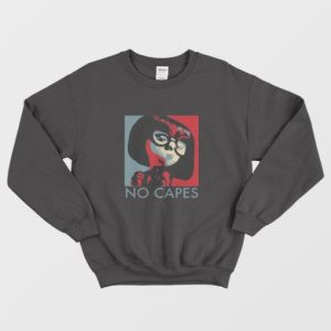 Incredibles Edna Mode No Capes Sweatshirt