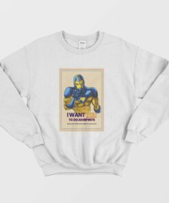 Iron Man I Want You To Do An Infinite Light Punch Medium Punch Light Kick Heavy Punch Sweatshirt 2