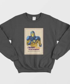 Iron Man I Want You To Do An Infinite Light Punch Medium Punch Light Kick Heavy Punch Sweatshirt 3