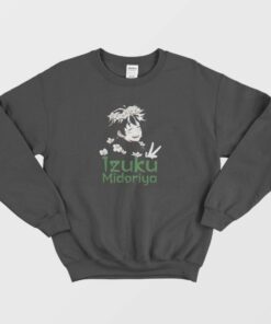 Izuku Midoriya Flower Crown Cute Sweatshirt 1