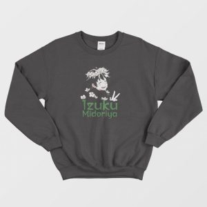 Izuku Midoriya Flower Crown Cute Sweatshirt