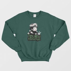 Izuku Midoriya Flower Crown Cute Sweatshirt 3