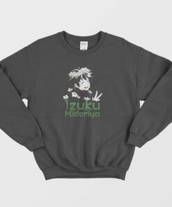 Izuku Midoriya Flower Crown Cute Sweatshirt 3 Izuku Midoriya Flower Crown Cute Sweatshirt 4