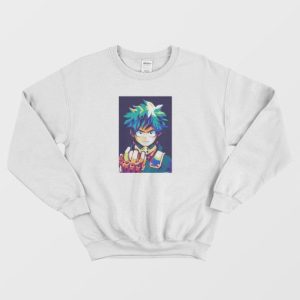 Izuku Midoriya My Hero Academia Sweatshirt Vintage 3