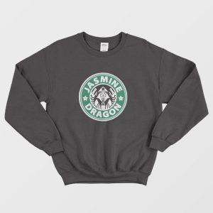 Jasmine Dragon Tea House Starbucks Parody Sweatshirt