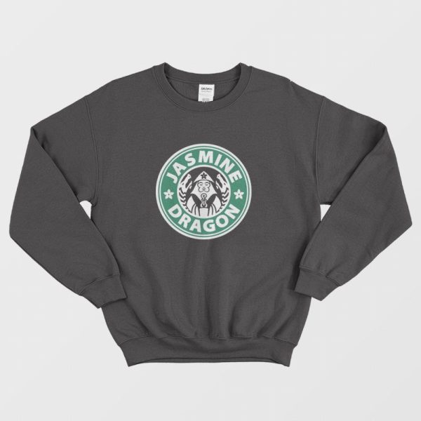 Jasmine Dragon Tea House Starbucks Parody Sweatshirt