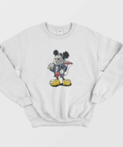 Jason Voorhees Mickey Mouse Sweatshirt 1 Jason Voorhees Mickey Mouse Sweatshirt 2