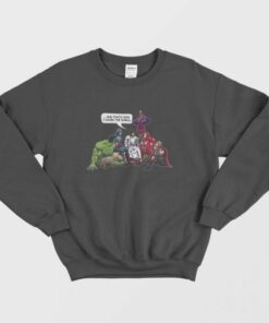 Jesus And Super Heroes Sweatshirt 1