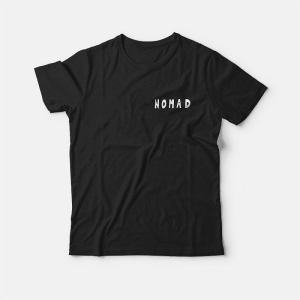 Jimin Nomad Be a Good Human T-Shirt Front and Back