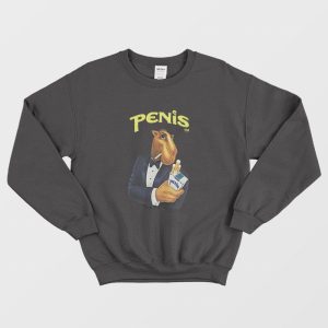 Joe Camel Cigarette Penis Meme Sweatshirt