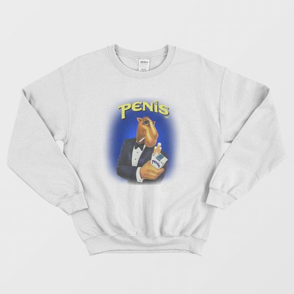 Joe Camel Cigarette Penis Sweatshirt